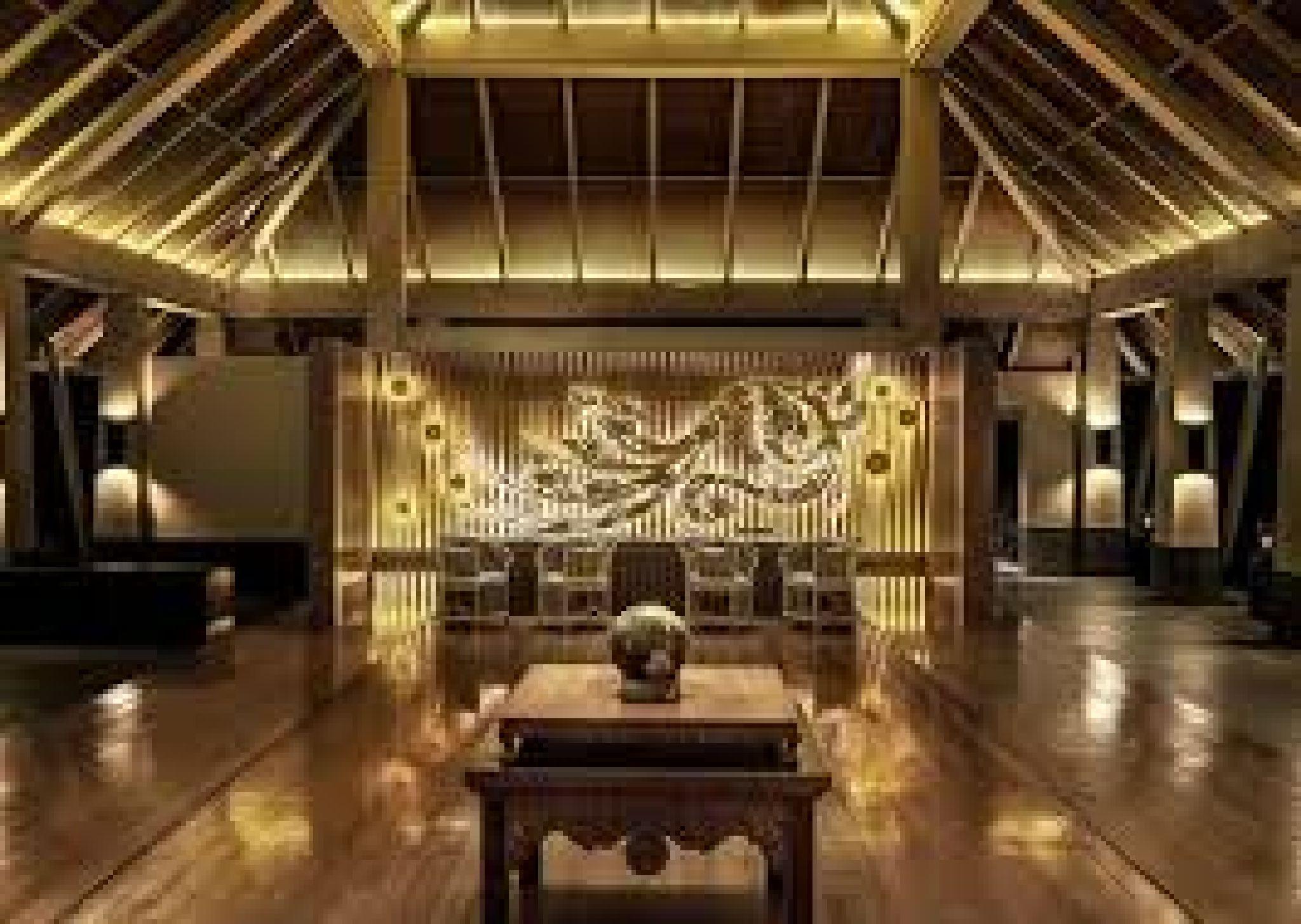 Amatara Welleisure Resort Cape Panwa Bagian luar foto The lobby of the hotel