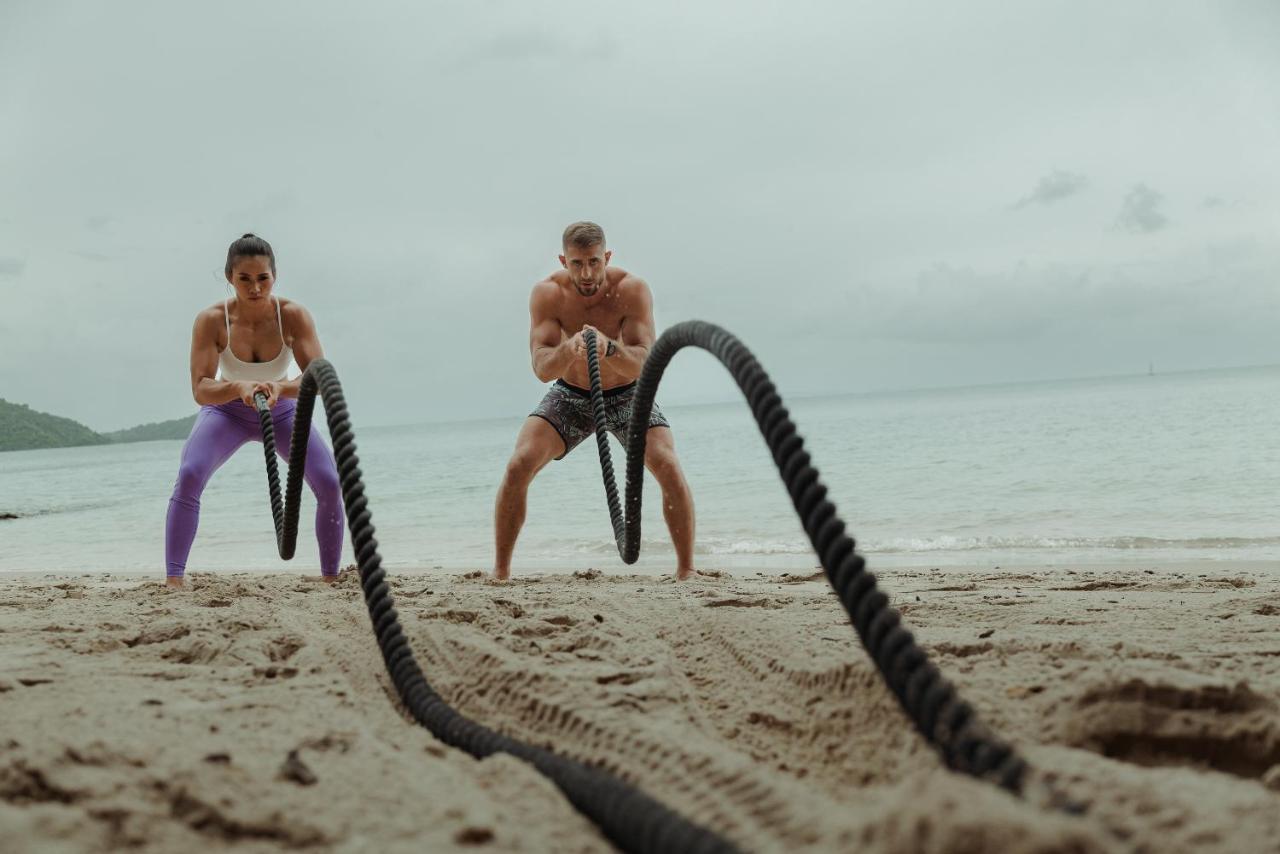 Amatara Welleisure Resort Cape Panwa Bagian luar foto Battle rope training
