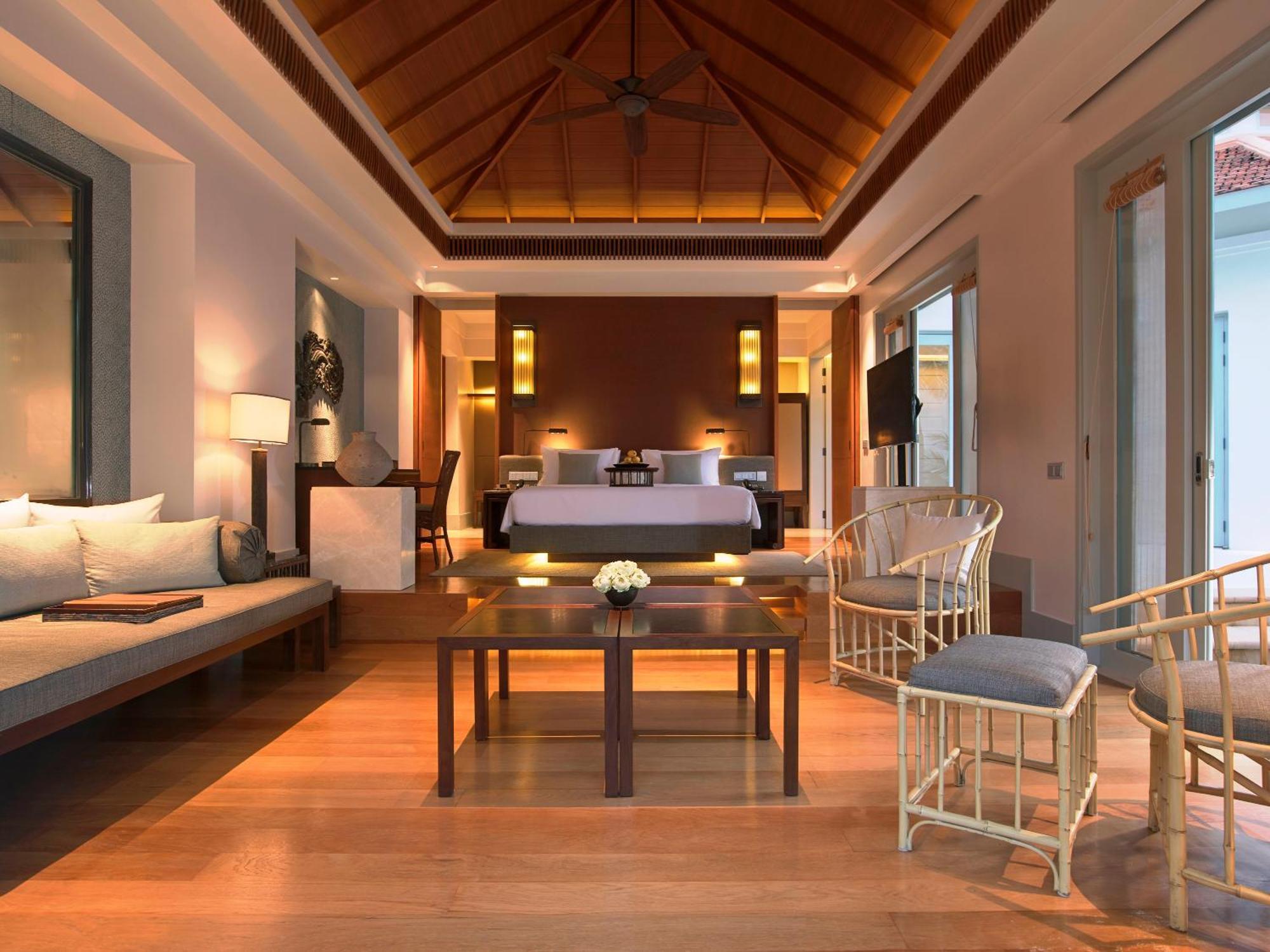 Amatara Welleisure Resort Cape Panwa Bagian luar foto A bedroom at the resort